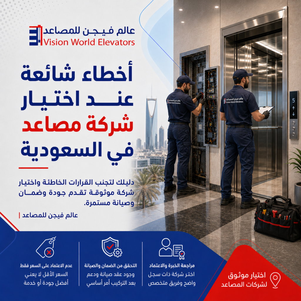 شركة تركيب مصاعد