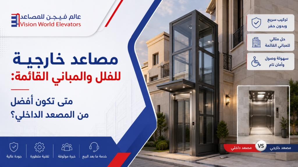 مصاعد خارجية